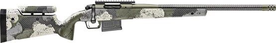 Springfield Armory FIRSTLINE 2020 Waypoint 6.5 Creedmoor Bolt Action Rifle - Adjustable Stock - 22" Carbon Barrel - Evergreen Camo